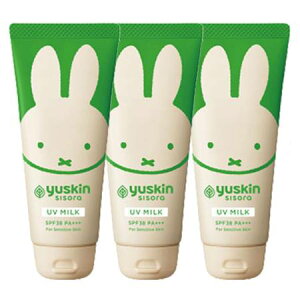 yuskin ���[�X�L�� �V�\�� UV�~���N 80g �~�b�t�B�[�f�U�C�� 3�Z�b�g�@���O���܂肽����Ŕ�������ꍇ���������܂�