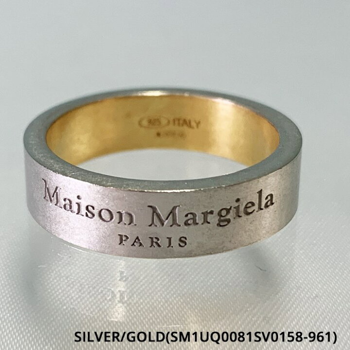 楽天市場】メゾンマルジェラ リング 指輪 medium logo ring マルジェラ  