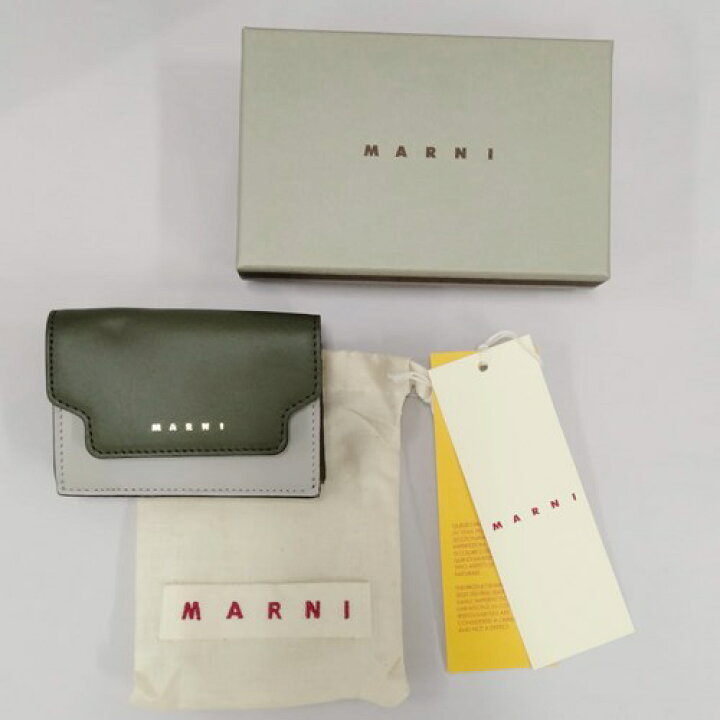 楽天市場】マルニ 財布 小物 トリフォールドウォレット 3つ折り財布 