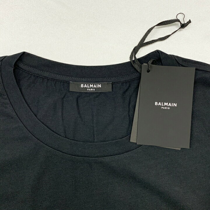 楽天市場】【10%OFFクーポン対象】バルマン BALMAIN Tシャツ ゴールド  