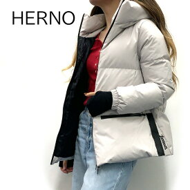 【楽天スーパーSALE 10％OFF】ヘルノ HERNO アウター Laminar ダウン GORE-TEX レディース ホワイト ダウンジャケット 36 38 フード付き 白 高級 おしゃれ きれいめ ブランド PI155DL11106