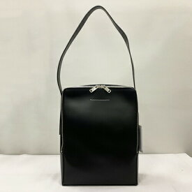 【楽天スーパーSALE _10％OFF】【訳あり】 エムエムシックス MM6 メゾンマルジェラ MAISON MARGIELA Curved shopping bag レディース ブラック mm6 ブランド アウトレット ショルダー バッグ ショルダーバッグ 黒 メゾンマルジェラバッグ SB5WC0005P1245