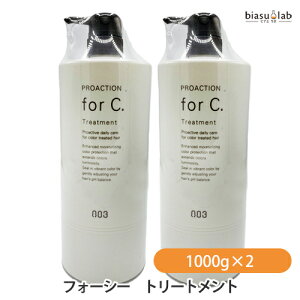 ナンバースリー プロアクション フォーシートリートメント 1000g×2個 (国内正規品)