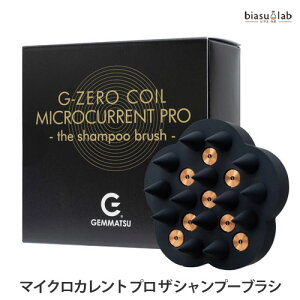 25日19時からポイント2倍 G-ZERO ジーゼロコイル マイクロカレント プロ ザ シャンプーブラシ (頭皮ブラシ) (国内正規品)