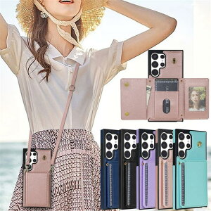 Galaxy S25 �P�[�X �J�[�h����t�� Galaxy S24 Ultra �X�}�z�P�[�X �V�����_�[ �΂ߊ|�� �M�����N�V�[s23 �P�[�X Galaxy S23Ultra S22 S21 A55 5G �������