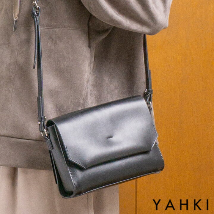 楽天市場】【15%OFFクーポン対象】ヤーキ YAHKI レザー ショルダー 