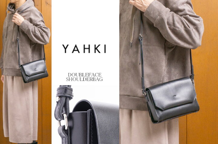 楽天市場】【ポイント10倍】ヤーキ YAHKI レザー ショルダーバッグ  