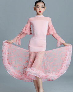 子供 2点セット フラメンコ 社交ダンス衣装 女の子 ダンドレス 可愛い 社交ダンス ドレス モダンドレス ジュニア スタンダードドレス キッズダンス ダンスウェア 女児 競技用のドレス レオ