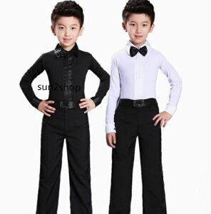 2点セット フラメンコ 社交ダンス ラテン タンゴ ダンドレス 大量注文可 上下セット 男の子 社交ダンス衣装 モダン おしゃれ 子供 フラメンコ キッズ ルンバ 紳士服 ダンスウェア 高品質 ト