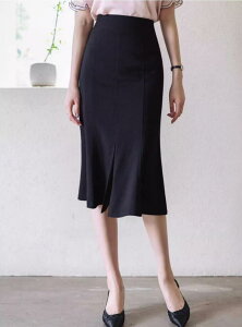 送料無料 ロング丈スカート 裏地付き タイトスカート スリットスカート レディーススカート ミディアム丈 ハイウエスト 通勤 オフィス フォーマル ビジネス 就活 普段着 春秋 夏 カジュアル