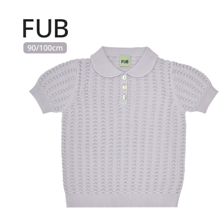 楽天市場】FUB 襟付き 半袖 ニット Tシャツ ベビー 女の子 半袖 90 100 