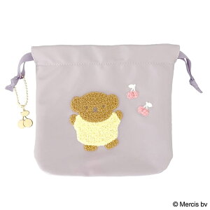 Miffy シェニールシリーズ 巾着ポーチ<ボリス> ミッフィー グッズ ポーチ miffy メイクポーチ 小物入れ マルチポーチ アクセサリーポーチ お出かけ プレゼント かわいい 大人可愛い SHOBIDO 粧