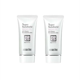 【お得な 2個セット】アクセーヌ　スーパーサンシールド ブライトフィット（40g×2個）SPF50+・PA++++ 日やけ止め美肌乳液【店頭同様の国内正規品】プレゼント 女性 誕生日 妻 母 彼女