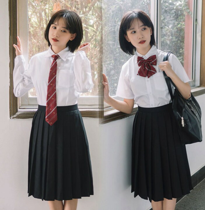 楽天市場 大きいサイズ 制服 セーラー服 女子高生 春夏秋 Jk制服 半袖 長袖 コスプレ 高校生 セーラー服 プリーツスカート リボン ネクタイ 3点セット レディース Jk スクール ギャル ネイビー 無地 団体服 コスプレ衣装 学園風 Jk制服 5xlまで 美美 ちび