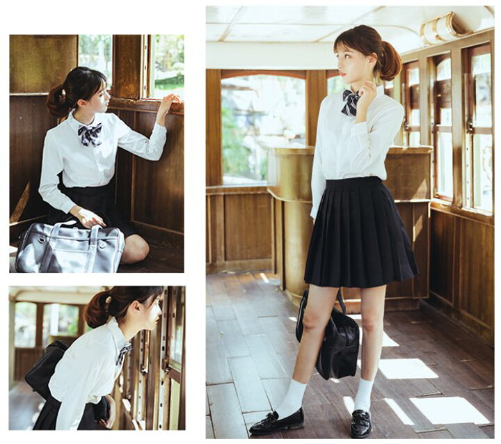 楽天市場 制服 コスプレ 大きいサイズ 女子高生 高校生 プリーツスカート リボン 3点セット レディース Jk セーラー服 コスチューム コスプレ衣装 夏学生 スクール ギャル ファッション レディース ネイビー 無地 ギャル服 通販 制服3点セット Jk制服 プリーツスカート