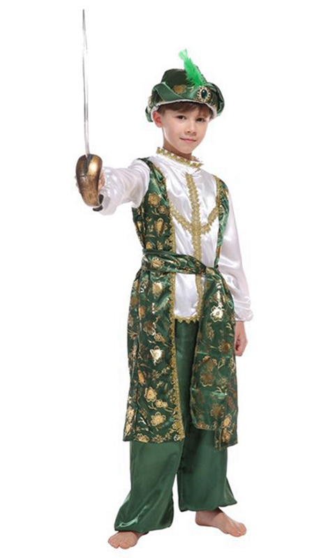 楽天市場】一部短納期 ハロウィン 衣装 男の子 アラジンと魔法のランプ 