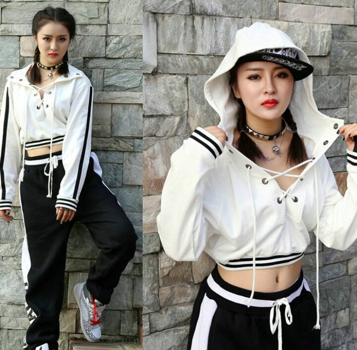 楽天市場 ダンス 衣装 ヒップホップ トップスのみ 入学式 ダンスウェア ヒップホップ ステージ衣装 Hiphop レッスン着 B系セクシー系まで多彩に アレンジ トップス 超セクシー ダンス 衣装 ヒップホップ ダンス 女の子 美美 ちび