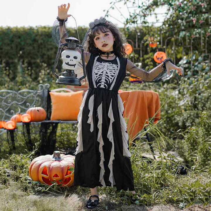 ハロウィン 子供 コスプレ 仮装 衣装 キッズ かぼちゃ パンプキン 90cm