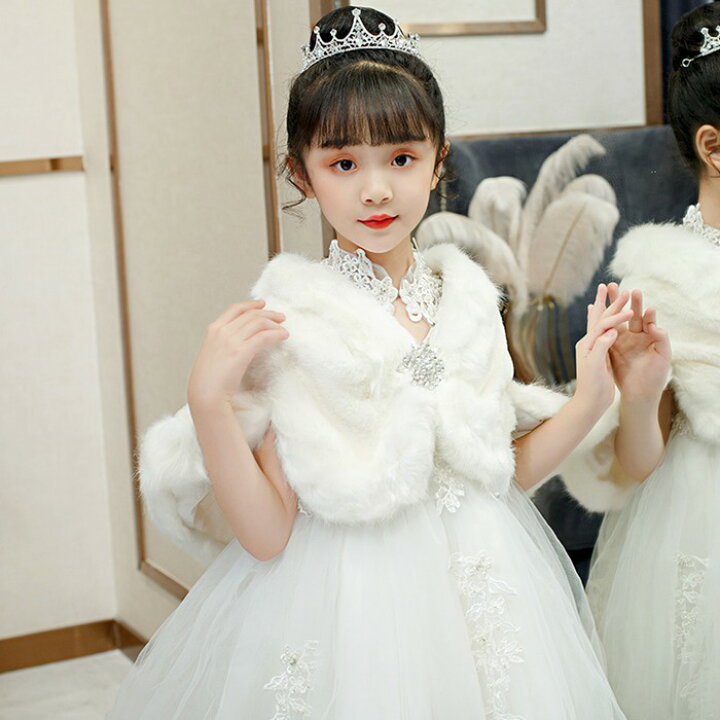 楽天市場】【即納】子供ファーボレロ 秋冬 子供ファーボレロ 子供  