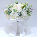 【Diary of love 愛の日記】ウェディングブーケ ブーケ　造花/ブライダルブーケ/トスブーケ【bouqet】【造花・ウェデ…