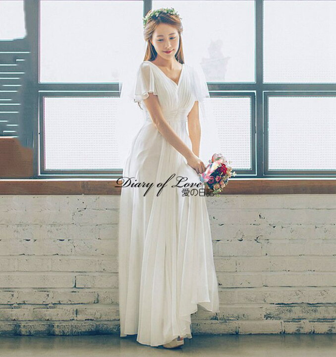楽天市場】【Diary of love 愛の日記】ウェディングドレス 結婚式 