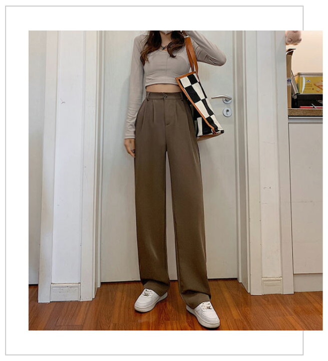 楽天市場】ワイドパンツ ストレートパンツ 低身長/高身長/大きいサイズ  