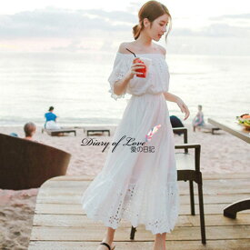 楽天市場 大人 白ワンピースの通販