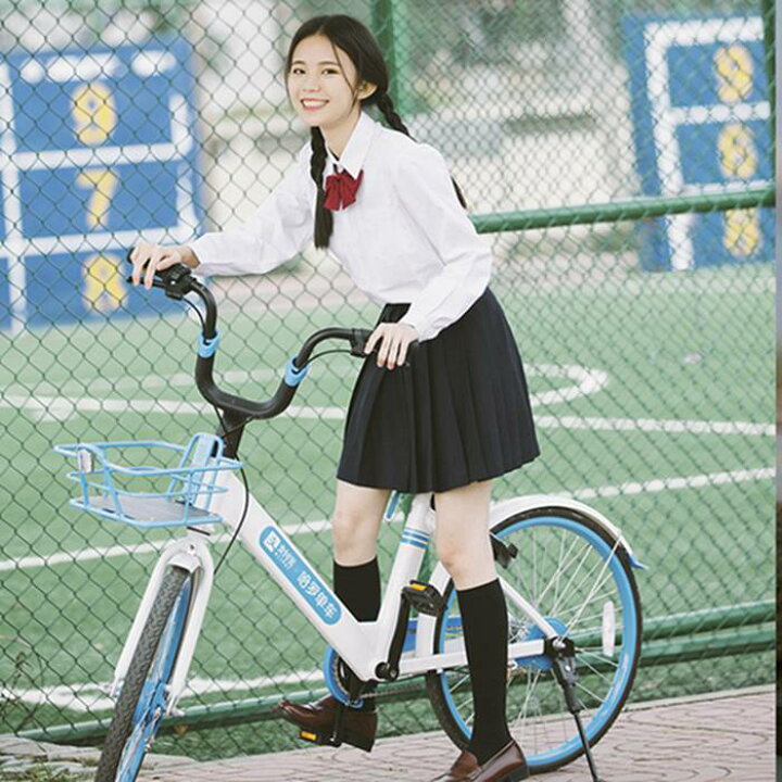 楽天市場 大きいサイズ ５ｘｌまで 春夏秋女子高生 Jk制服 半袖 長袖 コスプレ セーラー服 女子高生制服 プリーツスカート リボン 3点セット レディース Jk シャツ スクール ギャル ネイビー ミニスカート無地 団体服 コスプレ衣装 学園風 Jk制服 美美 ちび