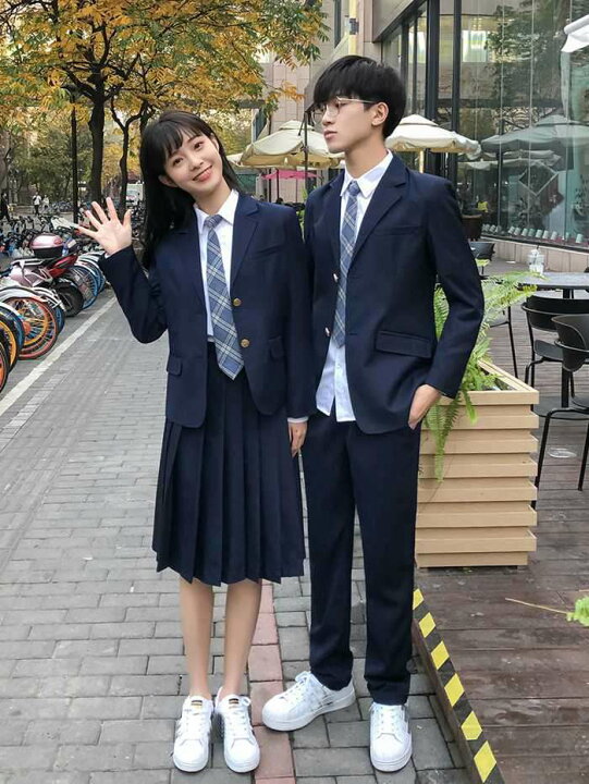 楽天市場 ブレザー制服4点セット ブレザーセット 学生服女の子スーツ 卒業式 入学式 女子高生制服 ブレザー 春夏秋冬 ネクタイ学生服制服コスプレ衣装 コスプレ 学生服上下セット 高校生制服 入園式 卒園式 発表会 ネイビー コスプレ 制服 Xs 5xl 美美 ちび