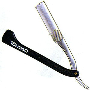 【送料無料】 TONDEO フェイス用 レザー片刃セット(替刃10枚付) 母の日 ギフトに プレゼントに