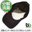 ブリーズブロンズ 消臭 帽子インナータオル 1枚 T-14 タオルハンカチ ミニサイズ ミニタオル 日本製 ハロウィン ギフトに プレゼントに