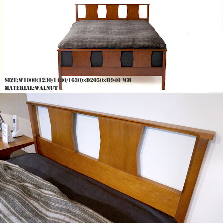 楽天市場】セミダブルベッド ACME Furniture BROOKS BED-SD : 家具 