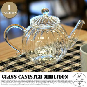 Glass tea pot Mirliton�i�K���X�e�B�[�|�b�g�~�����g���j S415-169 DULTON �_���g��)