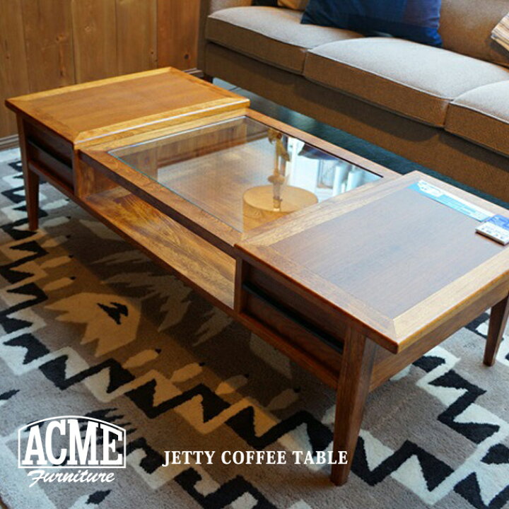楽天市場】コーヒーテーブル ACME Furniture JETTY COFFEE TABLE 
