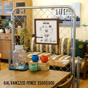 CeAG KoiCYh tFX 1500x900 Galvanized fence 1500x900 _g DULTON D19-0040/1590 tFX p[e[V Ԏd؂