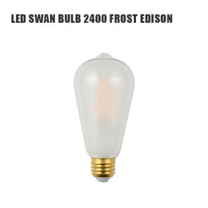 d Xou tXg GW\ LED Swanbulb 2400 FROST EDISON Xd SWAN SWB-E070LF LEDd Ή Vv