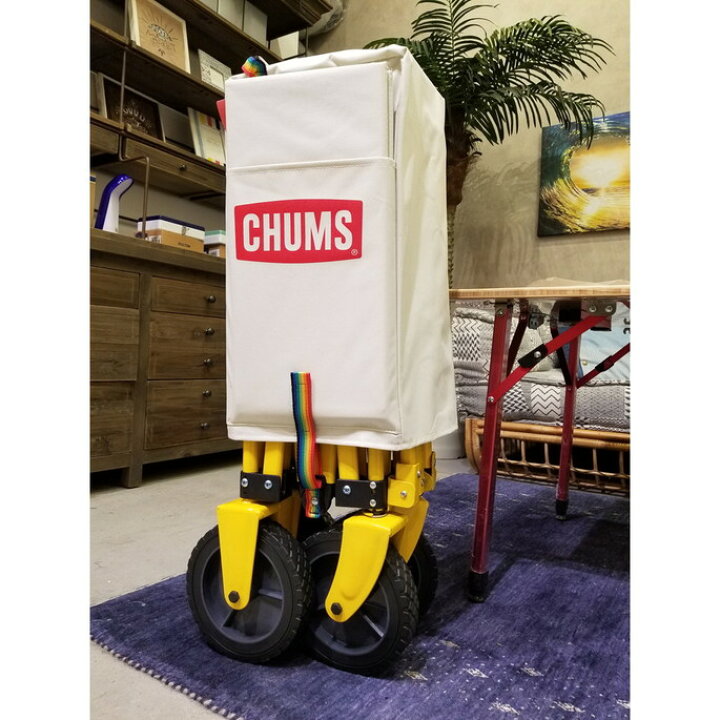 楽天市場】アウトドアワゴン チャムスフォールディングワゴン CHUMS 