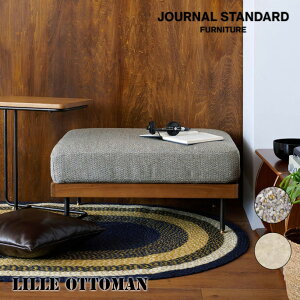 �I�b�g�}�� Journal Standard Furniture LILLE OTTOMAN 2ND 25 25AW Fabric