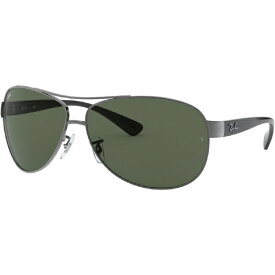 【レビューCP対象商品｜8/1~8/31】 RayBan｜レイバン RB3386 004/71 67mm ガンメタル/グリーンクラシック【ew21_rb】