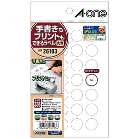 A-one｜エーワン マルチラベル 手書きもプリントもできるラベル 26103 [はがき /12シート /28面 /マット]