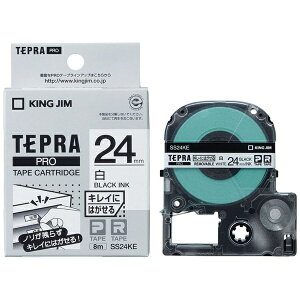�L���O�W���bKING JIM �L���C�ɂ͂����郉�x���e�[�v TEPRA(�e�v��) PRO�V���[�Y �� SS24KE [������ /24mm��]