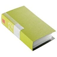 BUFFALO｜バッファロー DVD/CD対応 ファイルケース ブックタイプ 72枚収納 グリーン BSCD01F72GR[BSCD01F…
