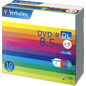 Verbatim｜バーベイタム データ用DVD-R ホワイト DHR85HP10V1 [10枚 /8.5GB /インクジェットプリンター対応]