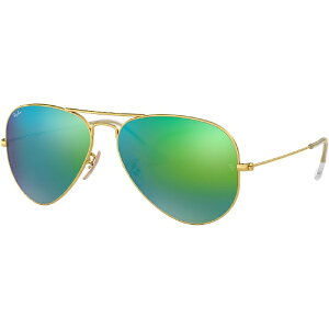 RayBan�b���C�o�� AVIATOR LARGE METAL RB3025 112/19 58mm �}�b�g�S�[���h/�O���[���~���[�yew21_rb�z