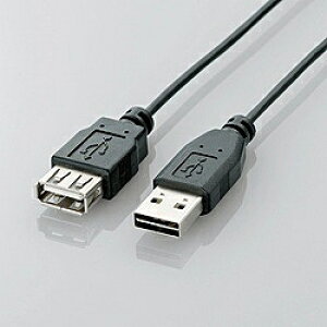 ELECOMbGR 2.0m USB2.0P[u yAźyAz [ʑ}^Cv] iubNj U2C-DE20BK[U2CDE20BK]yrb_pcaccz