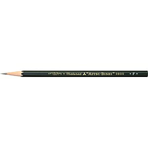 三菱鉛筆｜MITSUBISHI PENCIL ［鉛筆］ 事務用鉛筆 9800 （入数：1ダース、硬度：F） K9800F