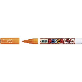 三菱鉛筆｜MITSUBISHI PENCIL POSKA(ポスカ) 水性ペン ラメ入 細字 オレンジ PC3ML.4[PC3ML4]