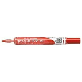 ぺんてる｜Pentel ホワイトボードマーカー　細字 ノックル 赤 EMWLS-B[EMWLSB]