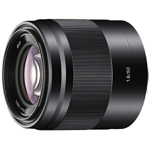 SONY�b�\�j�[ �J���������Y E 50mm F1.8 OSS APS-C�p �u���b�N SEL50F18 [�\�j�[E /�P�œ_�����Y][SEL50F18BC]