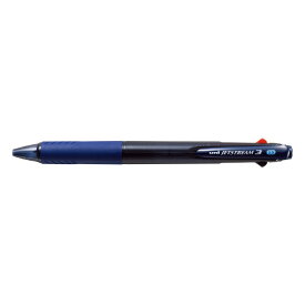 三菱鉛筆｜MITSUBISHI PENCIL JETSTREAM(ジェットストリーム) 3色ボールペン 透明ネイビー SXE340005T.9 [0.5mm]